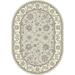 Gray/White 63 x 0.43 in Area Rug - Astoria Grand Attell Soft Gray/Cream Area Rug Polypropylene | 63 W x 0.43 D in | Wayfair