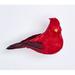 The Holiday Aisle® 8" Feathe Cardinal in Red | 8 H x 5 W x 3 D in | Wayfair 507F8550B01845FCADFB8D7138BCD045