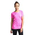 Trespass Damen Schnelltrocknendes T-Shirt mit Reflektierenden Details Daffney, Pink Glow Marl, L, FATOTSN10003_PGML