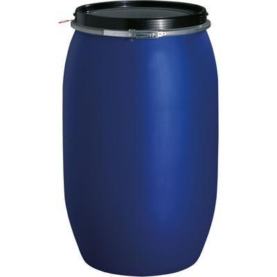 Graf - Kunststoff-Weithalsfass pe 120 l blau m. UN-Kennzeichnung - 824420