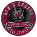 South Carolina Gamecocks 12" x Dad's Garage Sign