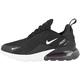 NIKE Men's Air Max 270 Sneaker, Black Black Anthracite White Solar Red 002, 13 UK