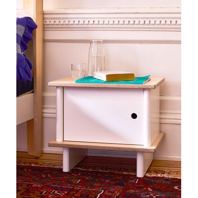 Oeuf ML Night Stand - White/Birch