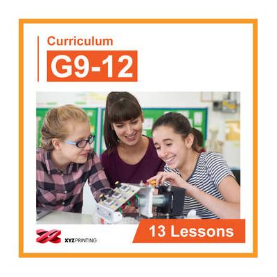 XYZprinting Grades 9-12 STEAM Curriculum 1-Year Subscription (Download) 3BBM1XUS03E