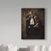 Trademark Fine Art 'Dorian' Photographic Print on Wrapped Canvas in White/Black | 47 H x 35 W x 2 D in | Wayfair 1X05082-C3547GG