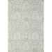 Gray 79 x 0.43 in Area Rug - House of Hampton® Tyngsborough Floral Light Area Rug Polyester/Viscose | 79 W x 0.43 D in | Wayfair