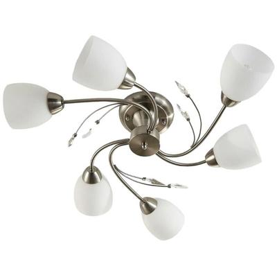 Deckenlampe 'Tatas' aus Glas für Wohnzimmer & Esszimmer von Lindby Image