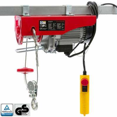Arebos - Elektrische Seilwinde Seilzug Seilhebezug Seilaufzug 500W Motorwinde mit