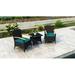 Wade Logan® Alvydas 3 Piece Rattan Sunbrella 2 Person Seating Group w/ Cushions Set Synthetic Wicker/All - Weather Wicker/Wicker/Rattan | Outdoor Furniture | Wayfair