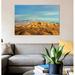 East Urban Home 'Virgin Mountains from Lake Mead National Recreation Area, Nevada' Photographic Print on Canvas in Blue/Green/Orange | Wayfair