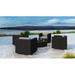 Willa Arlo™ Interiors Thornaby 5 Piece Sunbrella Sofa Seating Group w/ Cushion Wood in Brown | Outdoor Furniture | Wayfair