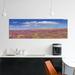 East Urban Home 'Sand Verbena Carpeting The Imperial Sand Dunes, California' Photographic Print on Canvas Canvas, in White | Wayfair