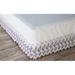 August Grove® Millman Gathered Lace 15" Bed Skirt Cotton in White | 39 W x 75 D in | Wayfair 5644EF774A894F9B9971105D0ECC6DFC