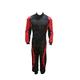 Kids/Children New Karting/Race Overall/Suits Polycoton Indoor & Outdoor (Black & Red, 140)