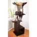 The Refined Feline 69" Lotus Cat Tree Manufactured Wood in Brown | 69 H x 20 W x 20 D in | Wayfair LOT-ES