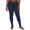 Super.Natural Damen Base Tight Kompressions-Hose, Dunkelblau, XS