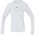 GORE WEAR Winddichtes Damen Thermo-Unterzieh-Shirt, Multisport, GORE WINDSTOPPER, 38, Hellgrau/Weiß