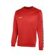 Mitre Delta Poly Trainer-Top, Herren, Delta Poly Training Top, Dunkelrot/Weiß