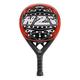 NZI Power Attack Padelschläger, Unisex Erwachsene Einheitsgröße Rot/Schwarz