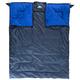 Trespass 2 Personen Drei Jahreszeiten Schlafsack 180cm x 140cm Catnap, Navy, EACH, UUACSLL30001_NA1EACH