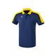 ERIMA Kinder Poloshirt Poloshirt, new navy/gelb/dark navy, 116, 1111825