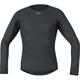 GORE WEAR Winddichtes Herren Thermo-Unterzieh-Shirt, Multisport, GORE WINDSTOPPER, S, Schwarz