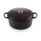 Le Creuset Signature Enamelled Cast Iron Round Casserole Dish With Lid, 30 cm, 8.1 Litres, Matte Black, 21177300000430