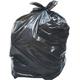 Alina 100 x 140L Polythene Black Heavy-Duty Wheeled Bin Liner/Wheelie Refuse Bag/CHSA Compactor Sack/Heavyweight 140 Litre Black Plastic Garbage Bag (100 sacks)