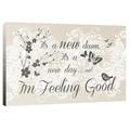 Rubybloom Designs It's a New Dawn and I'm Feeling Good - Neutral - Canvas Wall Art Print Picture