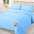 Fire Retardant Quilt/Duvet Cover (BS7-175 Crib7)(Blue, Double Size)