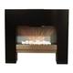 Electric Fire Fireplace Free Floor Standing Surround Flicker Flame Living Room