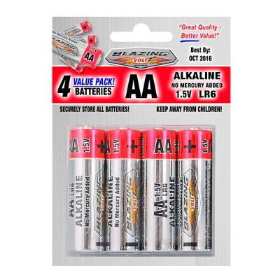 Aa Batteries, 4 Pack - Grandin Road