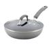 Rachael Ray Classic Brights Nonstick Deep Frying Pan/Skillet w/ Lid, 9.5 Inch Non Stick/Enameled Cast Iron/Cast Iron in Gray | 5 H in | Wayfair