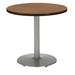 KFI Studios Mode Round Breakroom Table Metal in Gray/White | 29 H x 36 W x 36 D in | Wayfair T36RD-B1922-SL-7937