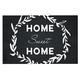 Kess InHouse Kess eigene kih131adm02 kess Original Home Sweet Home schwarz weiß Hund Tischset, 61 x 38,1 cm