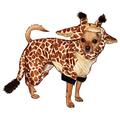 Hip Doggie HD-10GC-M Giraffe Costume - Hund Kostüm Pullover, M