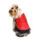 Hip Doggie HD-5RPRD-M Rhinestone Puffer Vest - Hundejacke, M, rot