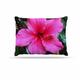 Kess eigene NL Designs Tropical Pink Hibiscus Pink Floral Hundebett, 76,2 x 101,6 cm