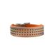 Hunter Hundehalsband Basic Marbella, Größe 32, stein/orange