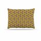 Kess eigene Angelo Cerantola "Honig" Gold Orange Hundebett, 76,2 x 101,6 cm