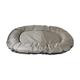 Cheeko Lewis Wasserdicht Hundebett, oval, 100 cm, grau