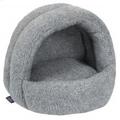 P & L Superior Pet Beds, Sherpa Fleece Hoody Katze Betten (Iglu), Größe 38 x 36 x 33 cm