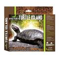 Reptiles Planet Habitat-Dekoration Turtle Island M