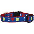 Up Country TEN-C-XL Tennis Ball Hundehalsband, Breit 1", XL