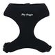 Hip Doggie HD-6PMHBK Ultra Comfort Harness Vest Hundegeschirr, XL, schwarz