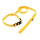 sourcingmap LED-Licht Release Schnalle Pet verstellbarem Gürtel Halsband Leine Set, gelb
