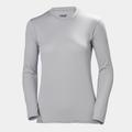 Helly Hansen Maglia Tecnica Girocollo A Maniche Lunghe Hh Donna Grigio L