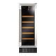 CDA 20 Bottle Capacity Single Zone Freestanding Under Counter Wine Cooler - Stainless Steel, 400044388