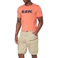 G-STAR RAW Men's Rovic Zip Relaxed 1 Short, Black (Dune 239), W30