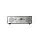 Panasonic RF-D100BTEGT Digitalradio im Retro-Design (Stereo Klang, DAB+, UKW Tuner, Netz- und Batteriebetrieb, Bluetooth, AUX) Braun/Silber